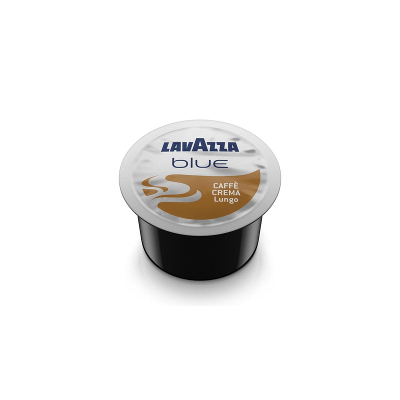 Lavazza Blue Caffé Crema Lungo, Pack of 25 Coffee Capsules, Compatible with Lavazza BLUE Machines - Caramelly