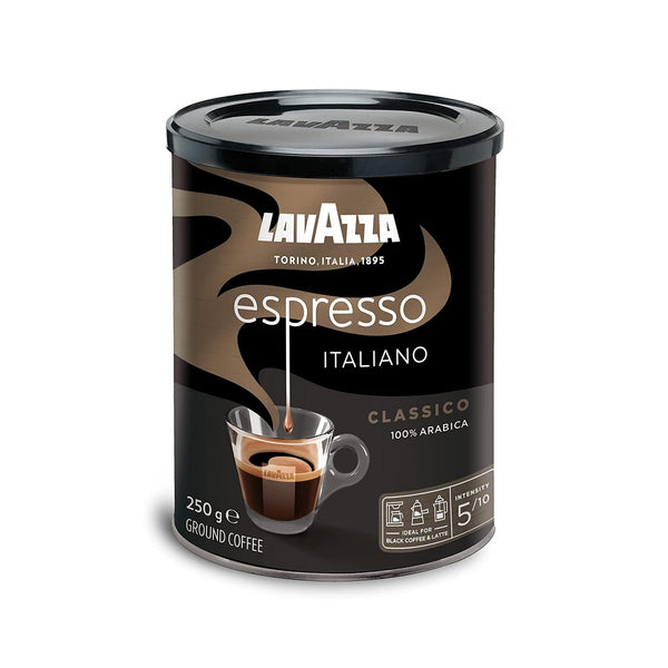 Lavazza R&G Espresso Italiano Ground Coffee (250g) - Caramelly