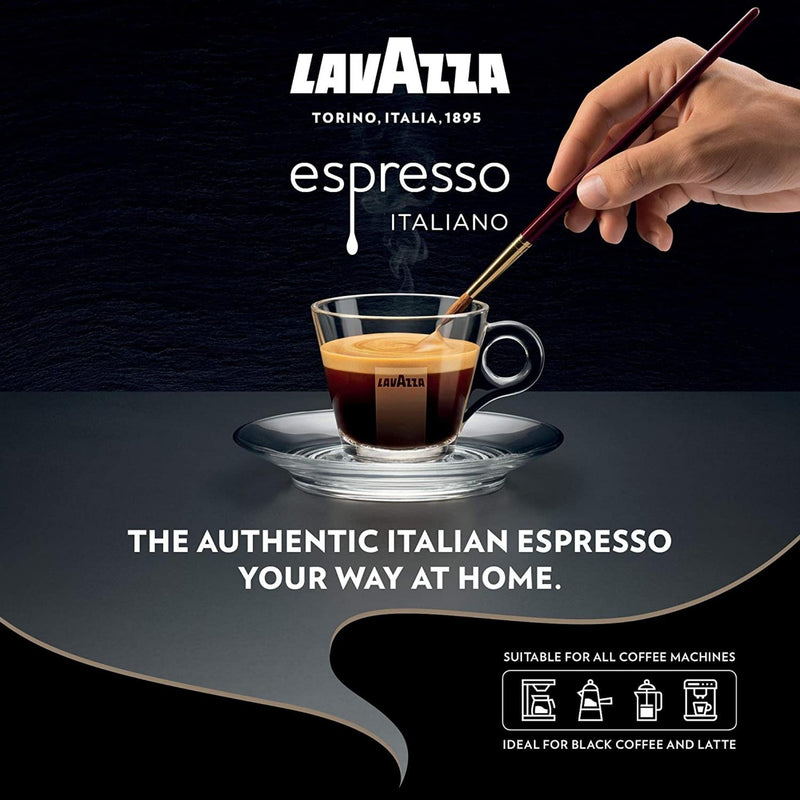 Lavazza R&G Espresso Italiano Ground Coffee (250g) - Caramelly