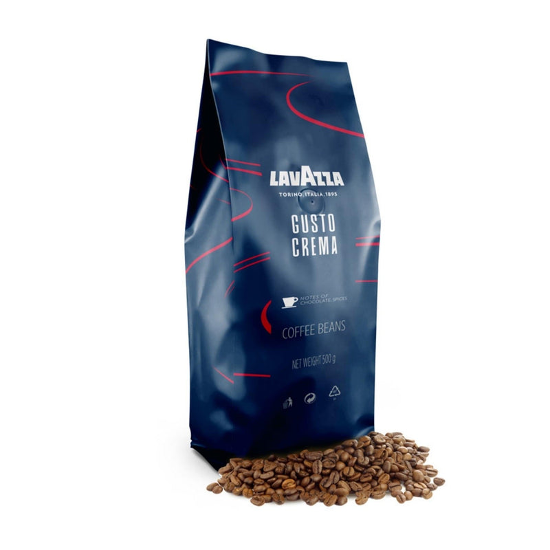 Lavazza R&G Gusto Crema Coffee Beans (500g) - Caramelly
