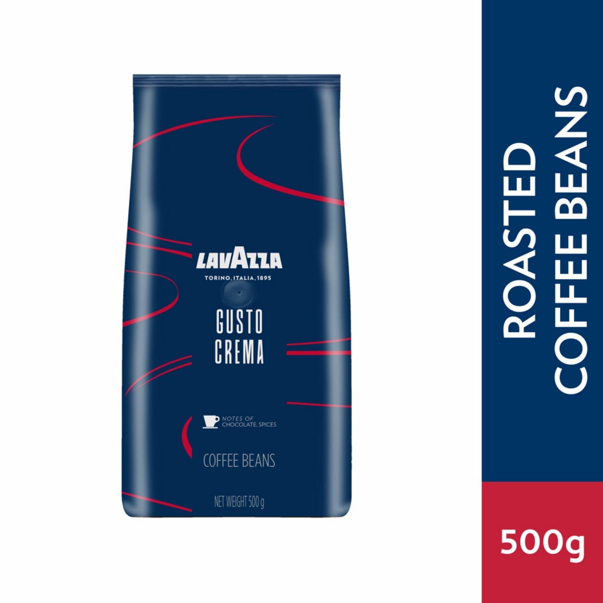 Lavazza R&G Gusto Crema Coffee Beans (500g) - Caramelly