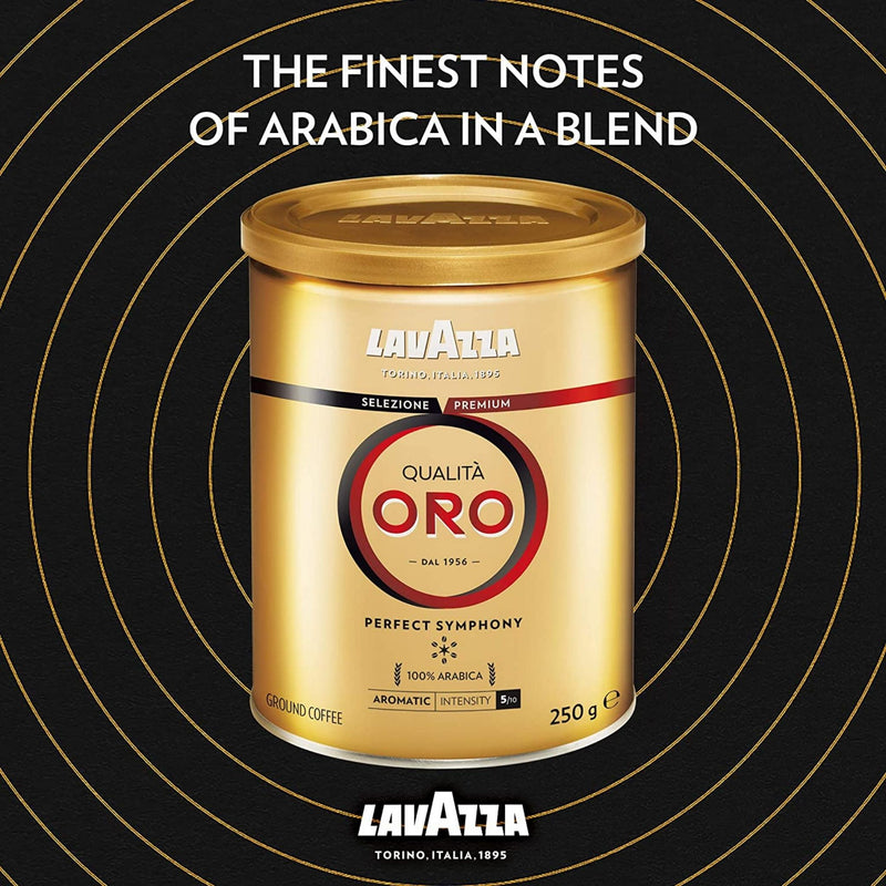 Lavazza R&G Qualita Oro Ground Coffee (250g) - Caramelly