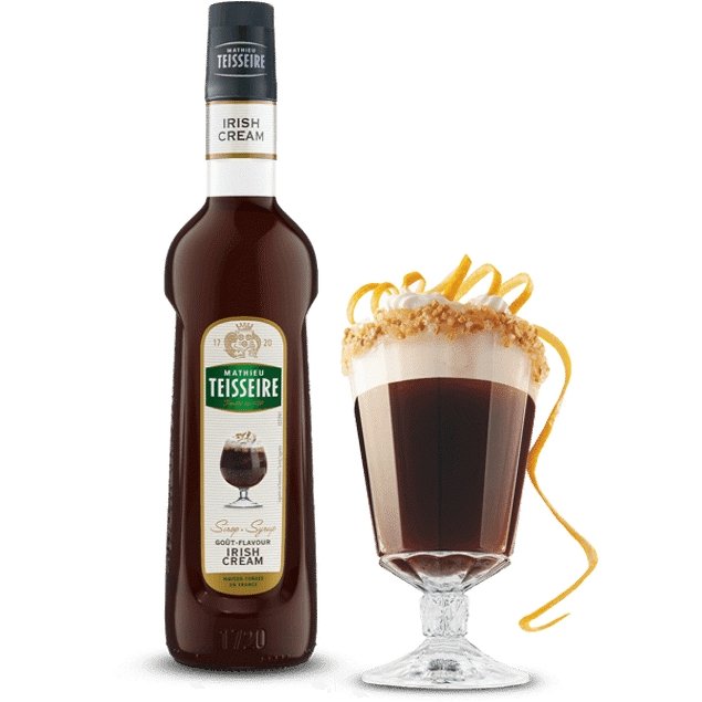 Mathieu Teisseire Irish Cream Syrup (700ml) - Caramelly