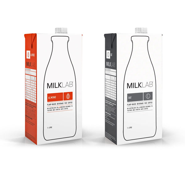 MILKLAB Combo Almond & Oat (Plant Based) - 1 Litre each - Caramelly