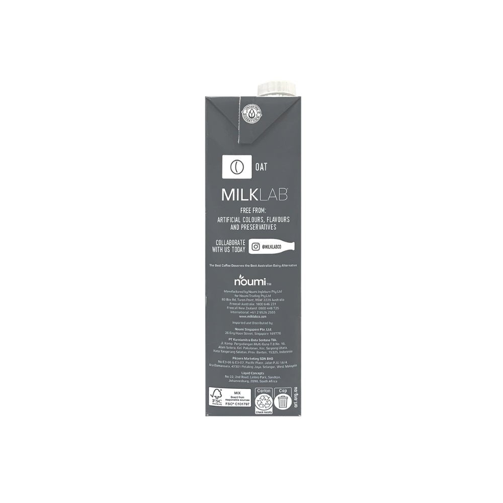 MILKLAB Oat (Plant Based) – 1 Litre - Caramelly