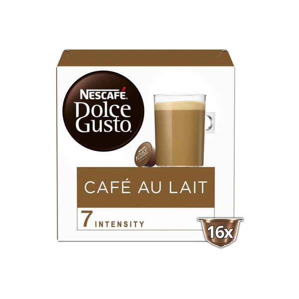 Nescafe Dolce Gusto CAFE AU LAIT Coffee Pods - Caramelly