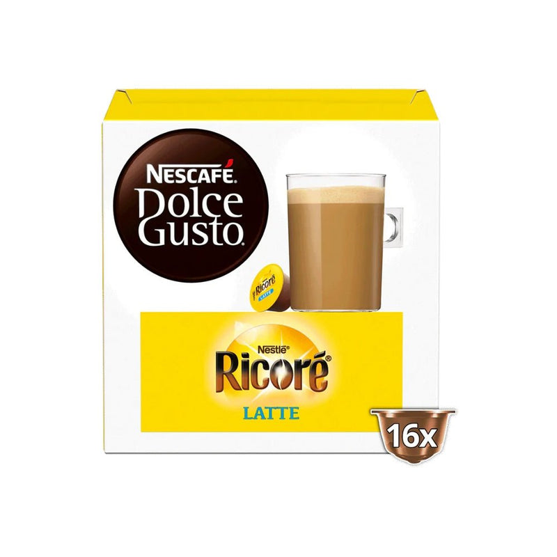 Nescafe Dolce Gusto Ricoré Latte Coffee Pods - Caramelly