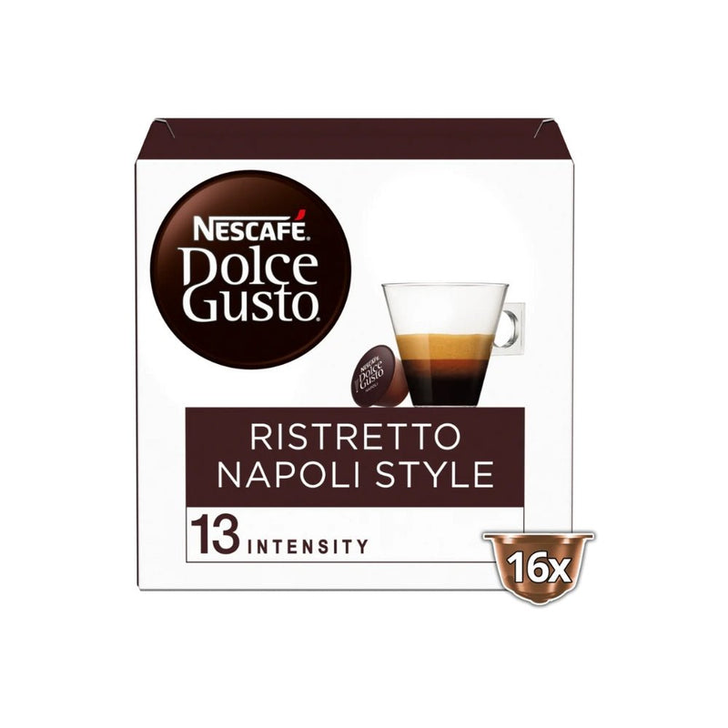 Nescafe Dolce Gusto Ristretto Napoli Style Coffee Pods - Caramelly