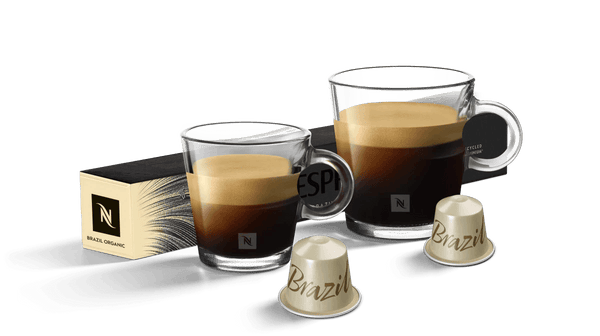 Nespresso Brazil Organic Coffee Capsules - Caramelly
