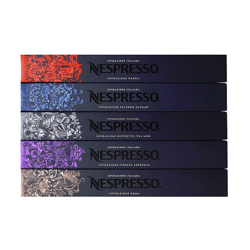 Nespresso Coffee Capsules Italiana Pack - 50 Pods - Caramelly