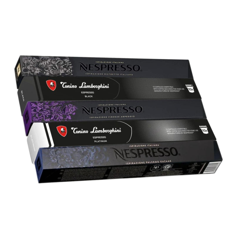 Nespresso Coffee Capsules Most Intense Pack - 50 Pods - Caramelly