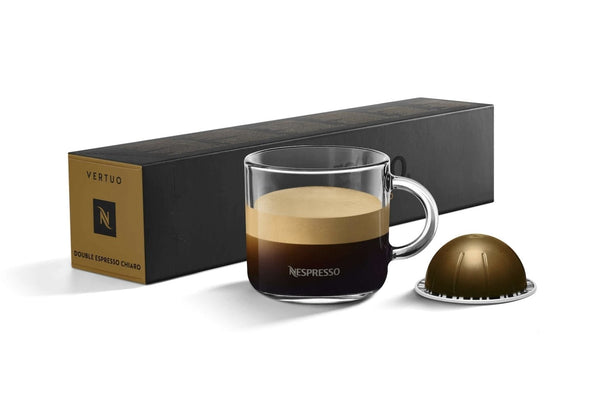 Nespresso Double Espresso Chiaro Coffee Capsules/Pods - Caramelly