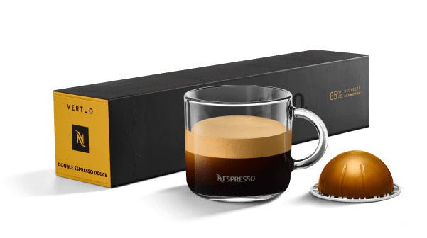 Nespresso Double Espresso Dolce Coffee Capsules/Pods - Caramelly
