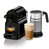 Nespresso Inissia EN80 Coffee Machine with Milk Frother + Free 14 Nespresso Capsules - Caramelly