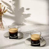 Nespresso Original View Espresso Cups (With Saucers) - Caramelly