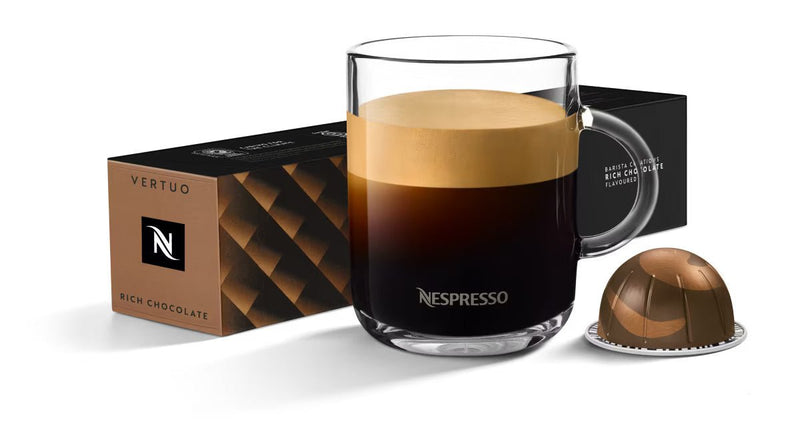 Nespresso Rich Chocolate Coffee Capsules/Pods - Caramelly