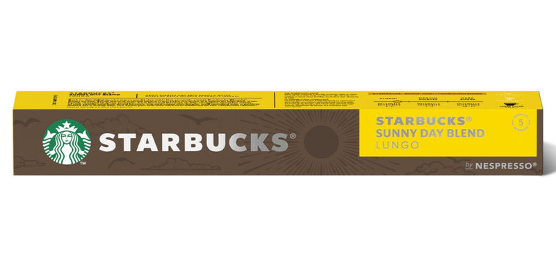 Nespresso Starbucks Sunny Day Blend Coffee Capsules/Pods - Caramelly