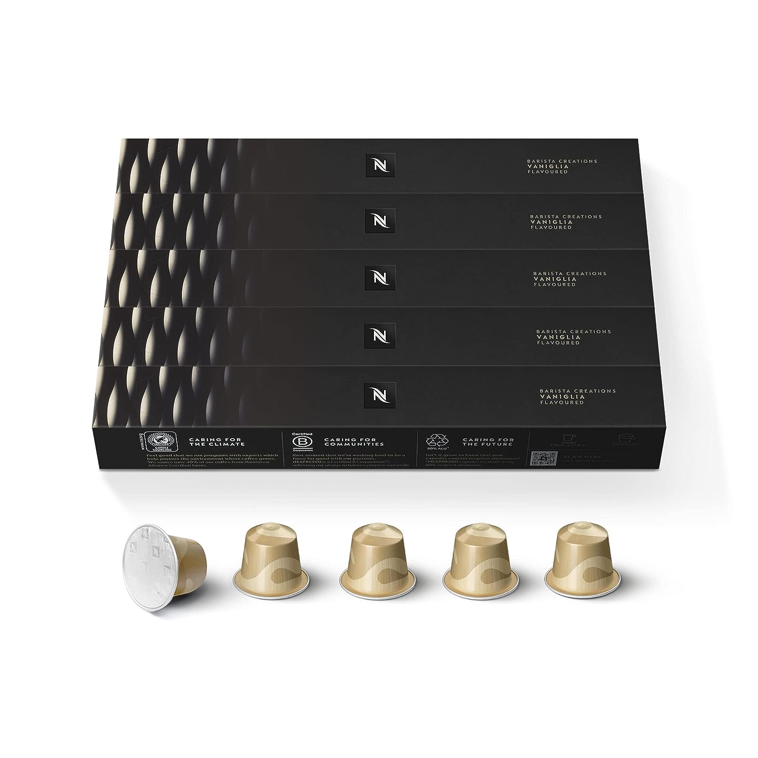 Nespresso Vaniglia Coffee Capsules/Pods - Caramelly
