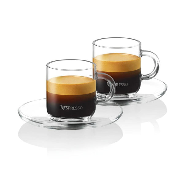 Nespresso Vertuo Espresso Coffee Mugs Set (2 x 80ml) - Caramelly