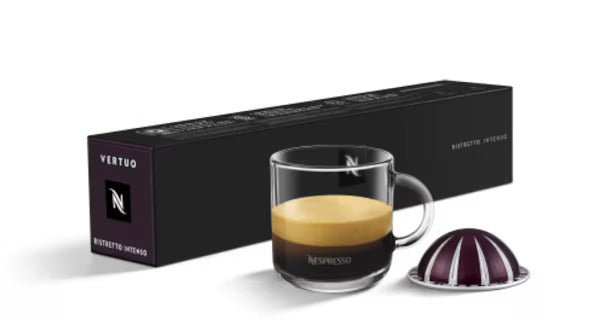Nespresso Vertuo Ristretto Intenso Coffee Capsules/Pods - Caramelly