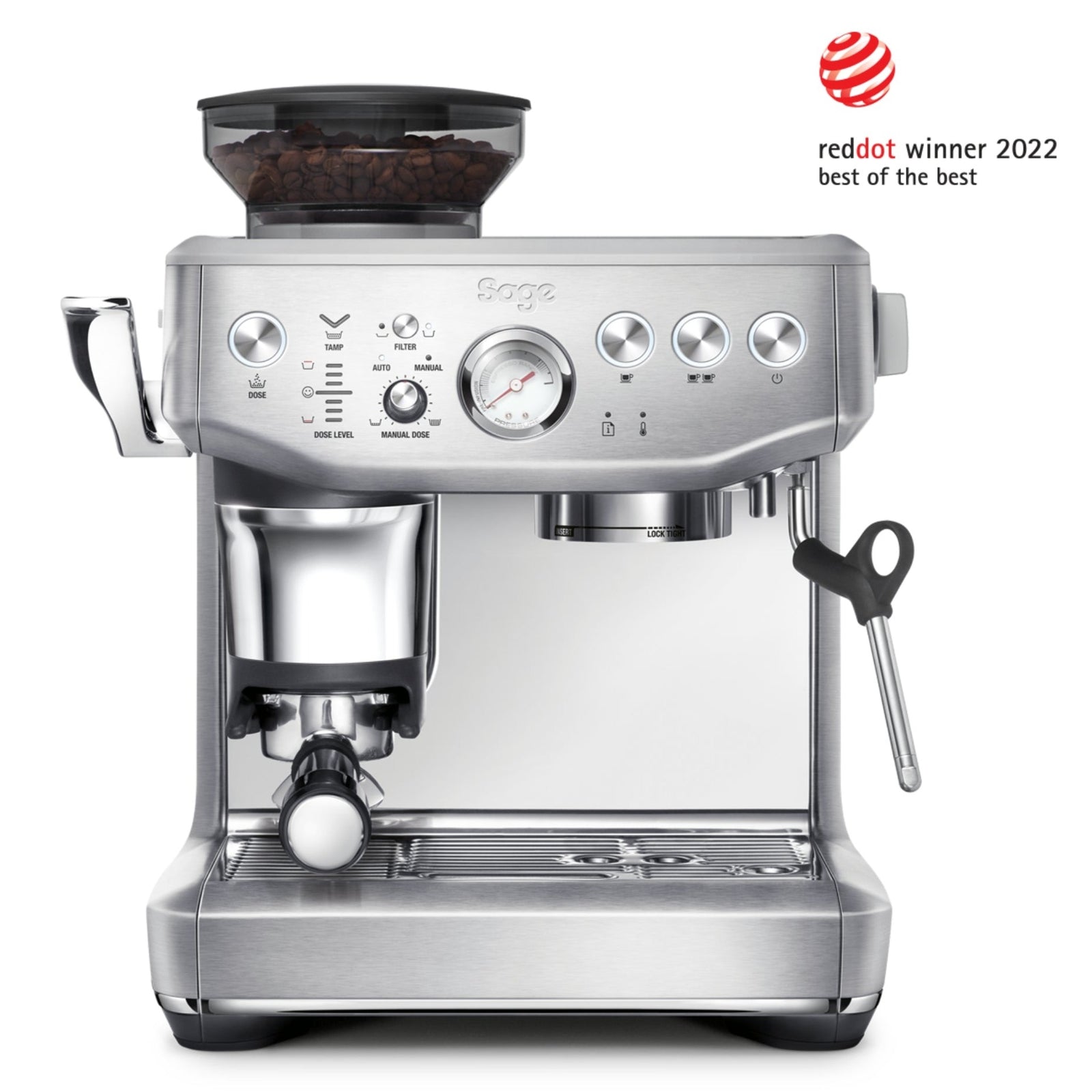 Breville/Sage The Barista Express Impress Espresso Machine (SES876)