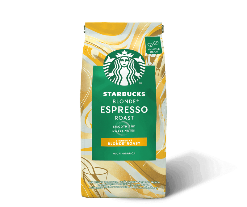 Starbucks Blonde Espresso Roast Coffee Beans (340g) - Caramelly