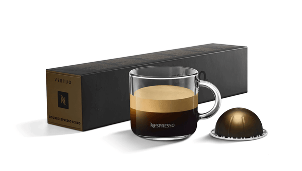 Nespresso Vertuo Double Espresso Scuro Coffee Capsules/Pods - Caramelly